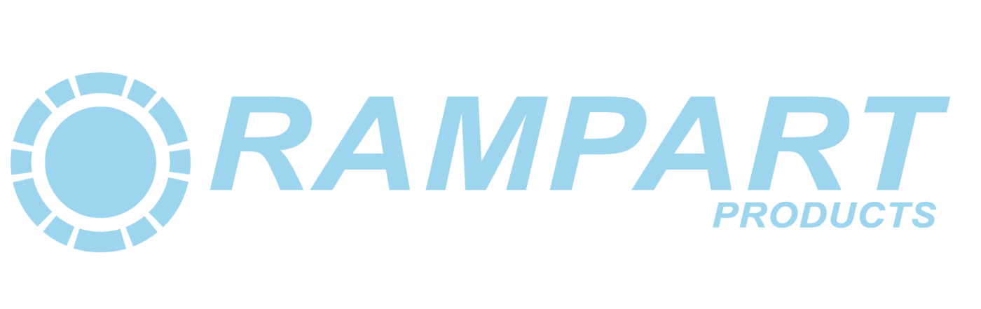 Rampart Products Blue Logo PNG transparent background